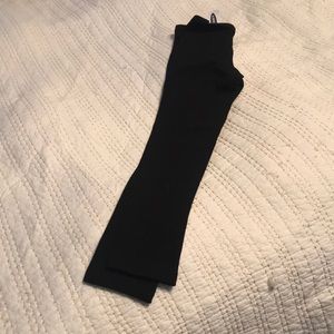 Black full length leggings